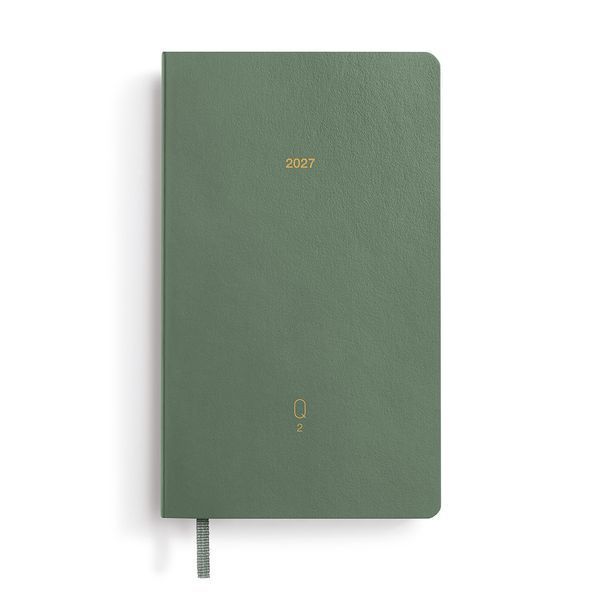 Квартальний щоденник Leuchtturm1917, набір з 4-х блокнотів Pocket (A6) 2027 Shades of Green