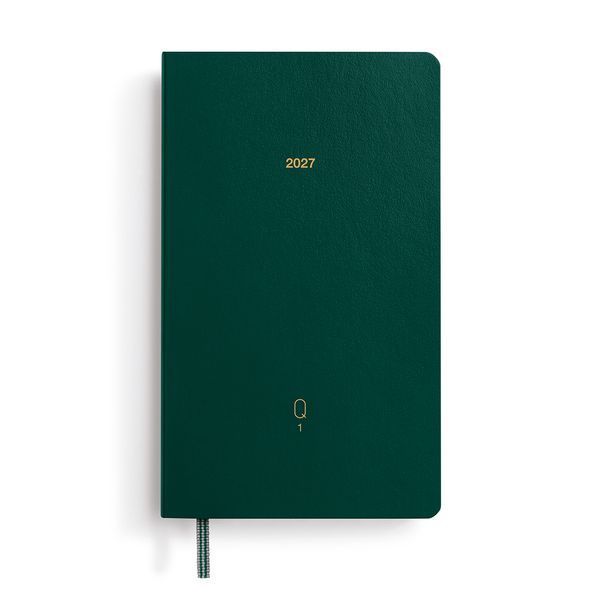 Квартальний щоденник Leuchtturm1917, набір з 4-х блокнотів Pocket (A6) 2027 Shades of Green
