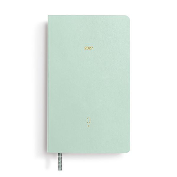 Квартальний щоденник Leuchtturm1917, набір з 4-х блокнотів Pocket (A6) 2027 Shades of Green