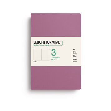 БлокнотиБлокнот Leuchtturm1917, Jottbook Pur, Medium, Dusty Rose, 3 шт, крапка придбати