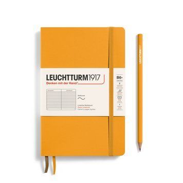 БлокнотиБлокнот Leuchtturm1917, Paperback (B6+), М'яка обкладинка, Rising Sun, лінія придбати