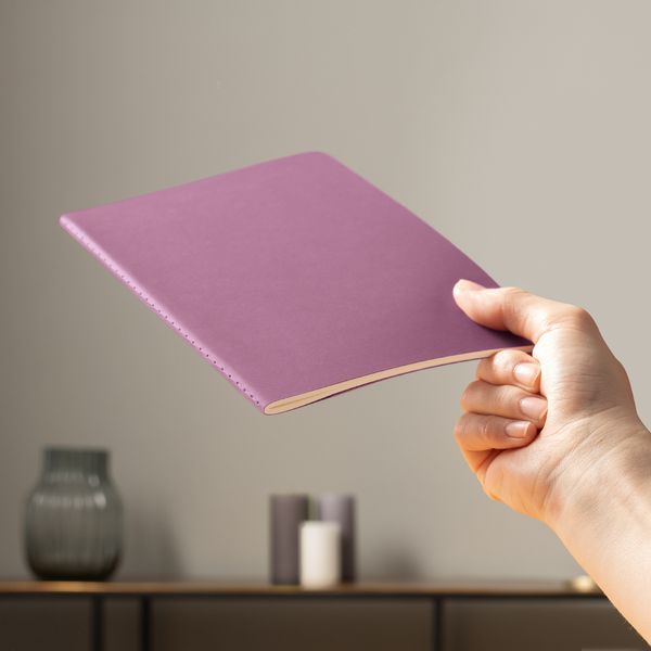 БлокнотиБлокнот Leuchtturm1917, Jottbook Pur, Medium, Dusty Rose, 3 шт, крапка придбати