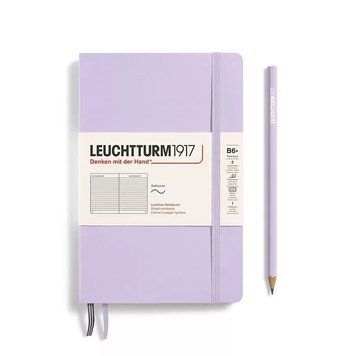 БлокнотиБлокнот Leuchtturm1917, Paperback (B6+), М'яка обкладинка, Lilac, Лінія придбати