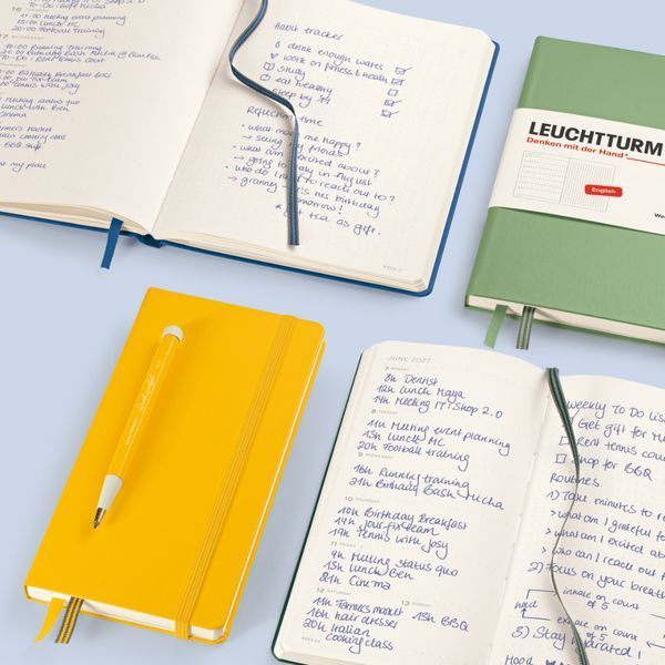 Щотижневик з нотатками Leuchtturm1917 Medium (A5) м'яка обкл., 2027 Lilac