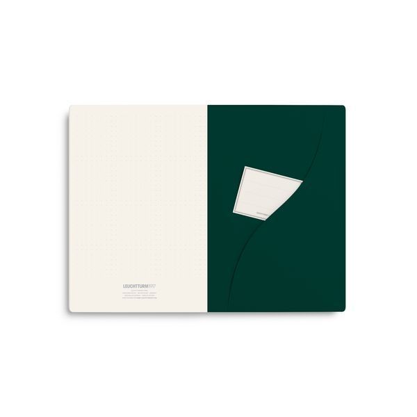 БлокнотиБлокнот Leuchtturm1917, Jottbook Pur, Medium, Forest Green, 3 шт, крапка придбати