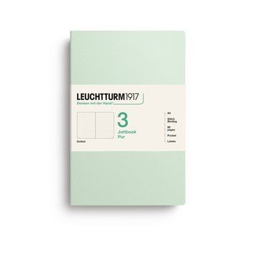БлокнотиБлокнот Leuchtturm1917, Jottbook Pur, Medium, Mint Green, 3 шт, крапка придбати