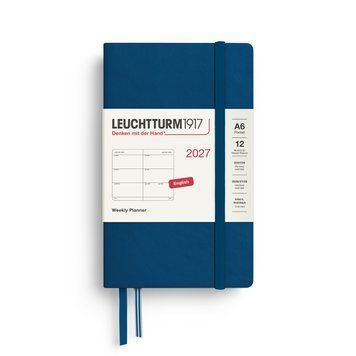 Щотижневик Leuchtturm1917 Pocket (A6) 2027 Indigo