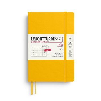 Щомісячник з нотатником Leuchtturm1917 Paperback (B6+) м'яка обкл., 2027 Sunflower