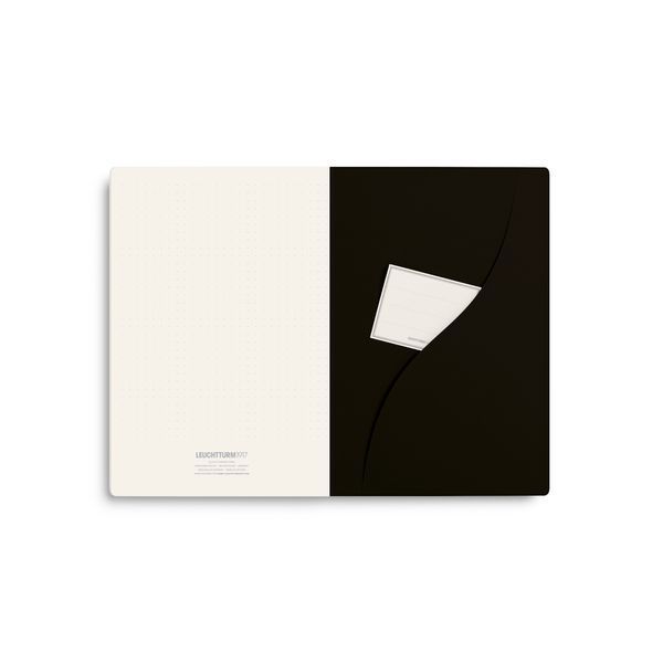 БлокнотиБлокнот Leuchtturm1917, Jottbook Pur, Medium, Black, 3 шт, крапка придбати