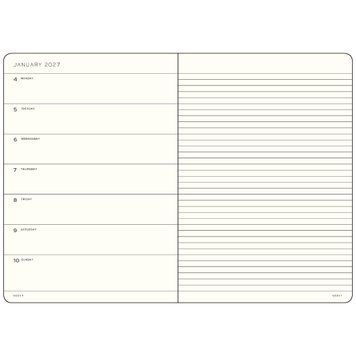 Щотижневик з нотатками Leuchtturm1917 Medium (A5) м'яка обкл., 2027 Sunflower
