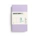 Блокнот Leuchtturm1917, Jottbook Pur, Pocket, Lilac, 3 шт, чисті аркуші 400711 фото 1