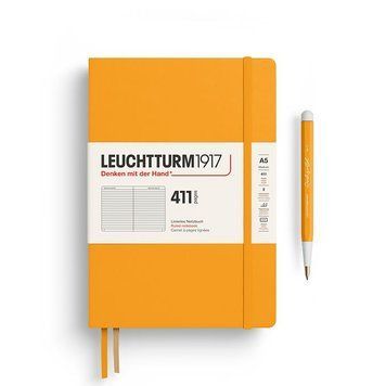 БлокнотиБлокнот Leuchtturm1917, Середній, 411 сторінок, Rising Sun, Лінія придбати