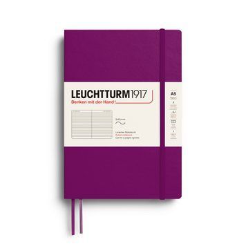 БлокнотиБлокнот Leuchtturm1917, Середній, М'яка обкладинка, Burgundy, Лінія придбати