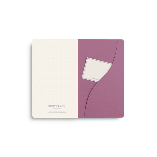БлокнотиБлокнот Leuchtturm1917, Jottbook Pur, Pocket, Dusty Rose, 3 шт, крапка придбати