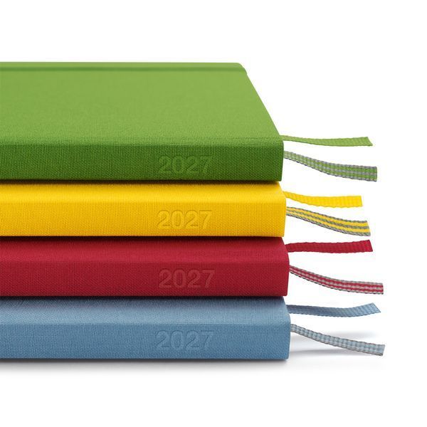 Щотижневик з нотатками Leuchtturm1917 Colourful Seasons, Medium (A5) 2027 Spring-Green (крапка)