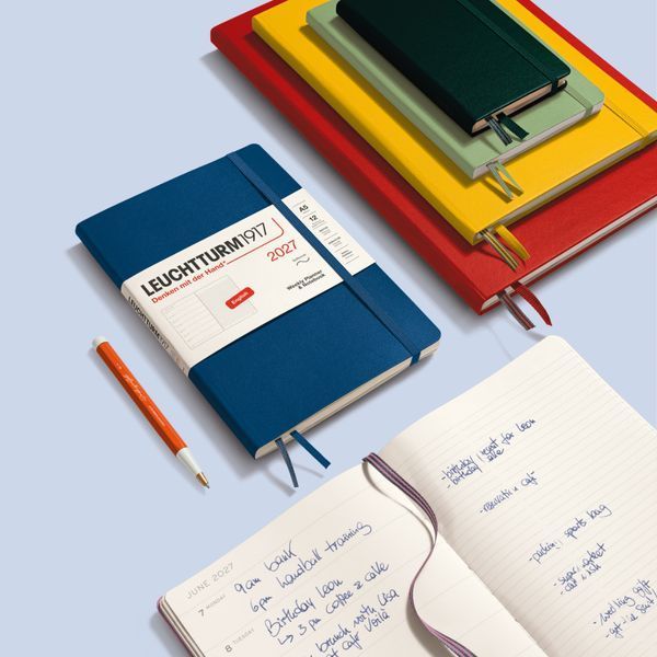 Щотижневик з нотатками Leuchtturm1917 Paperback (B6+) м'яка обкл., 2027 Forest Green
