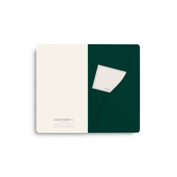 БлокнотиБлокнот Leuchtturm1917, Jottbook Pur, Pocket, Forest Green, 3 шт, крапка придбати